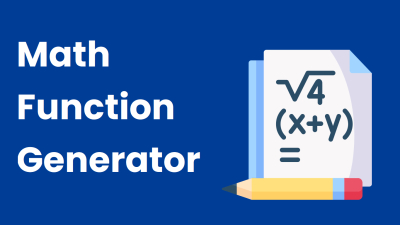 Math Function Generator